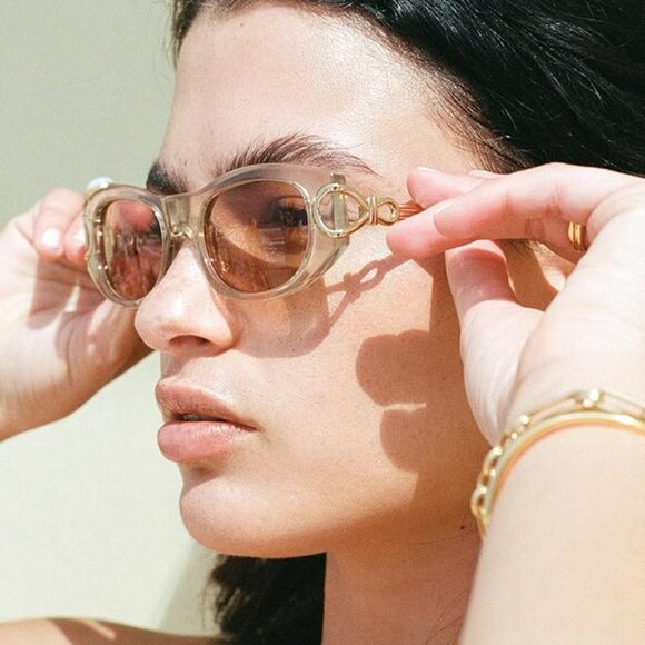 Fashion vintage gold shades sunglasses - Picture 1 of 6
